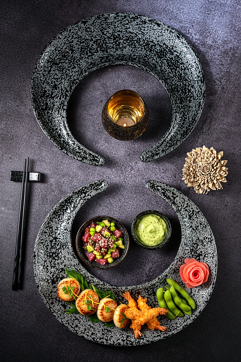 Astral Crescent Sushi Platter