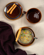 Heartstone Soup Bowl & Saucer Set
