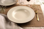 Ivory Dusk Pasta Plate