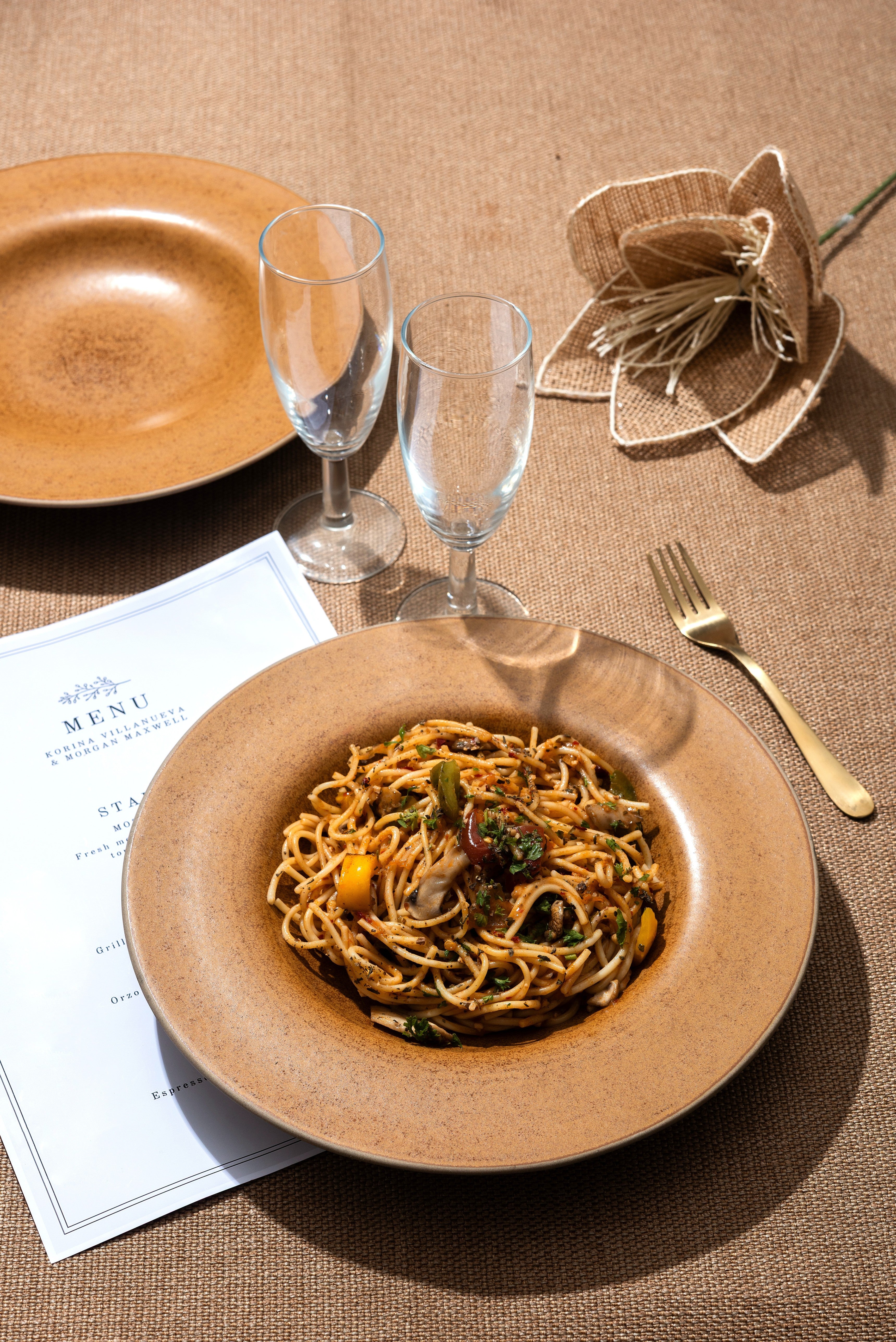 Tuscan Charm Pasta Plate