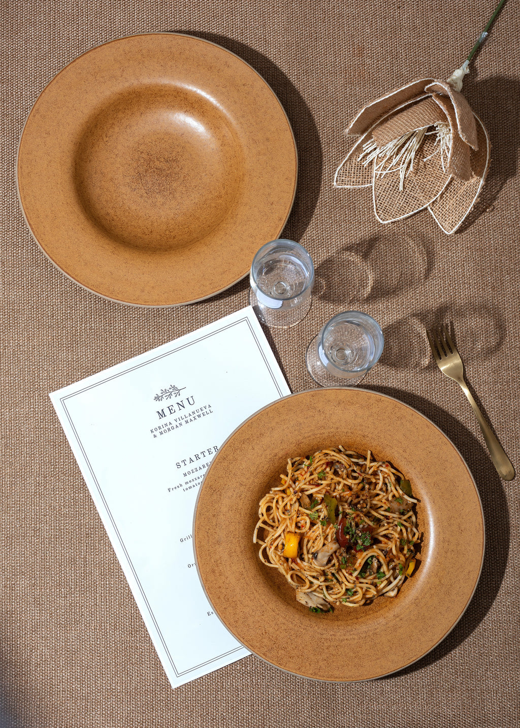 Tuscan Charm Pasta Plate