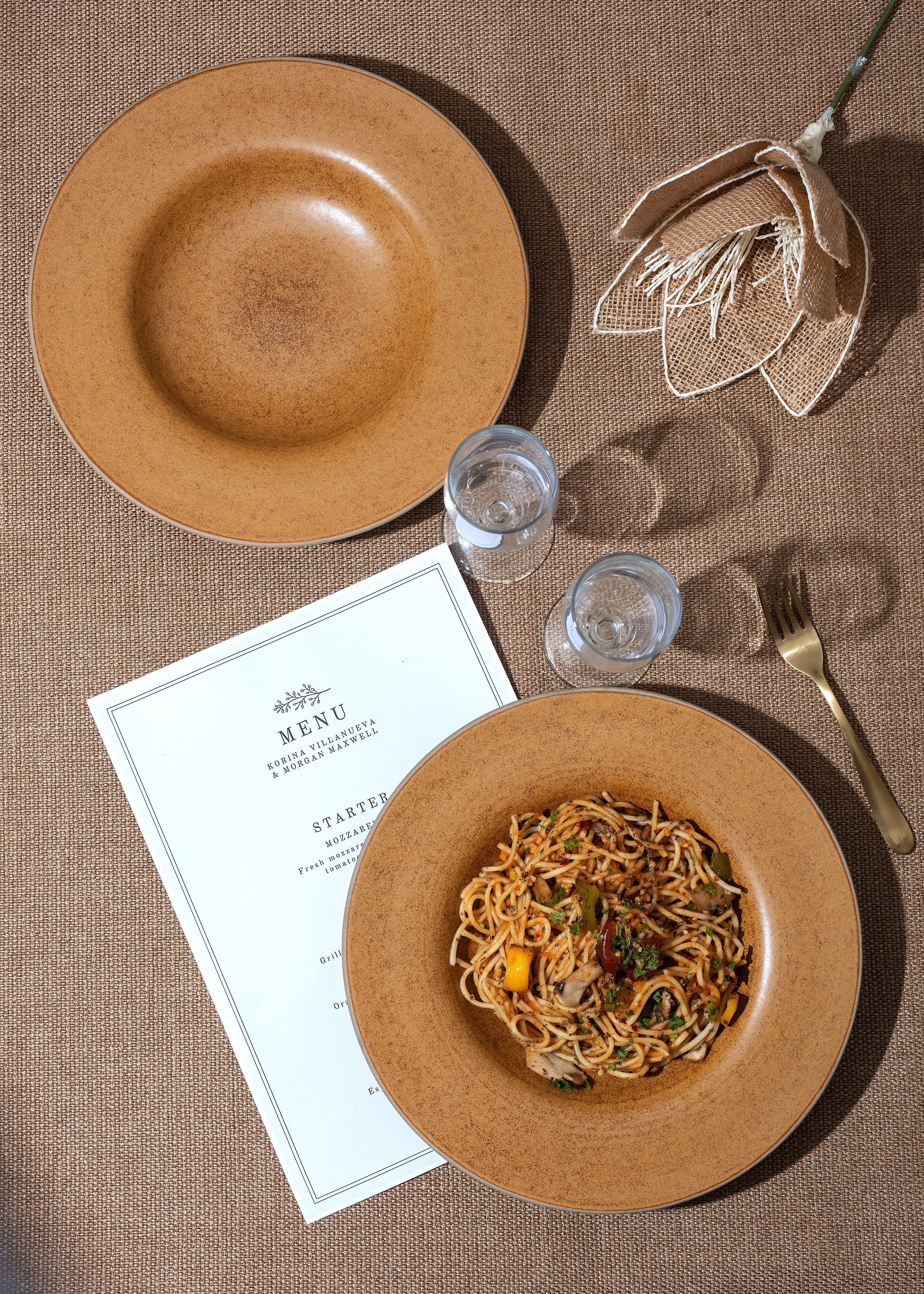 Tuscan Charm Pasta Plate