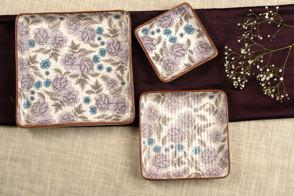 Lavender Bloom Square Set