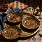 Marigold Folk Art Side Plate