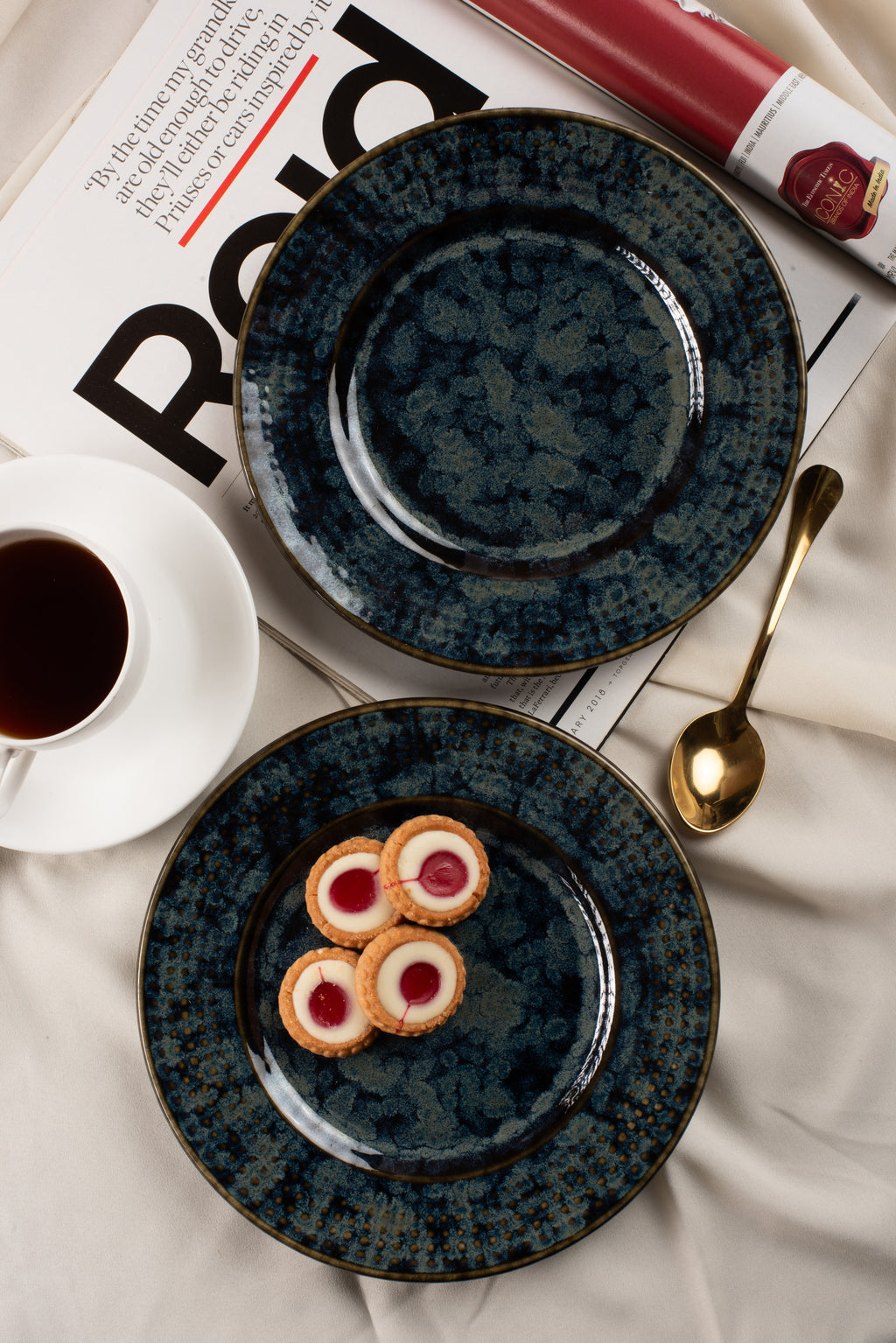 Midnight Ocean Side Plate