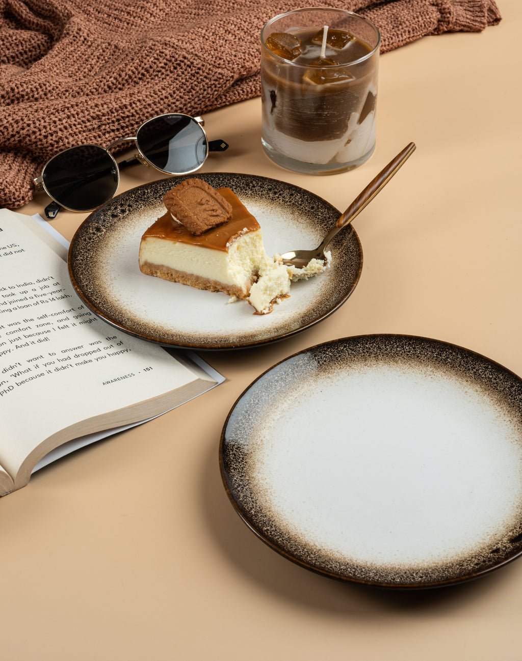 Mocha Cloud Side Plate