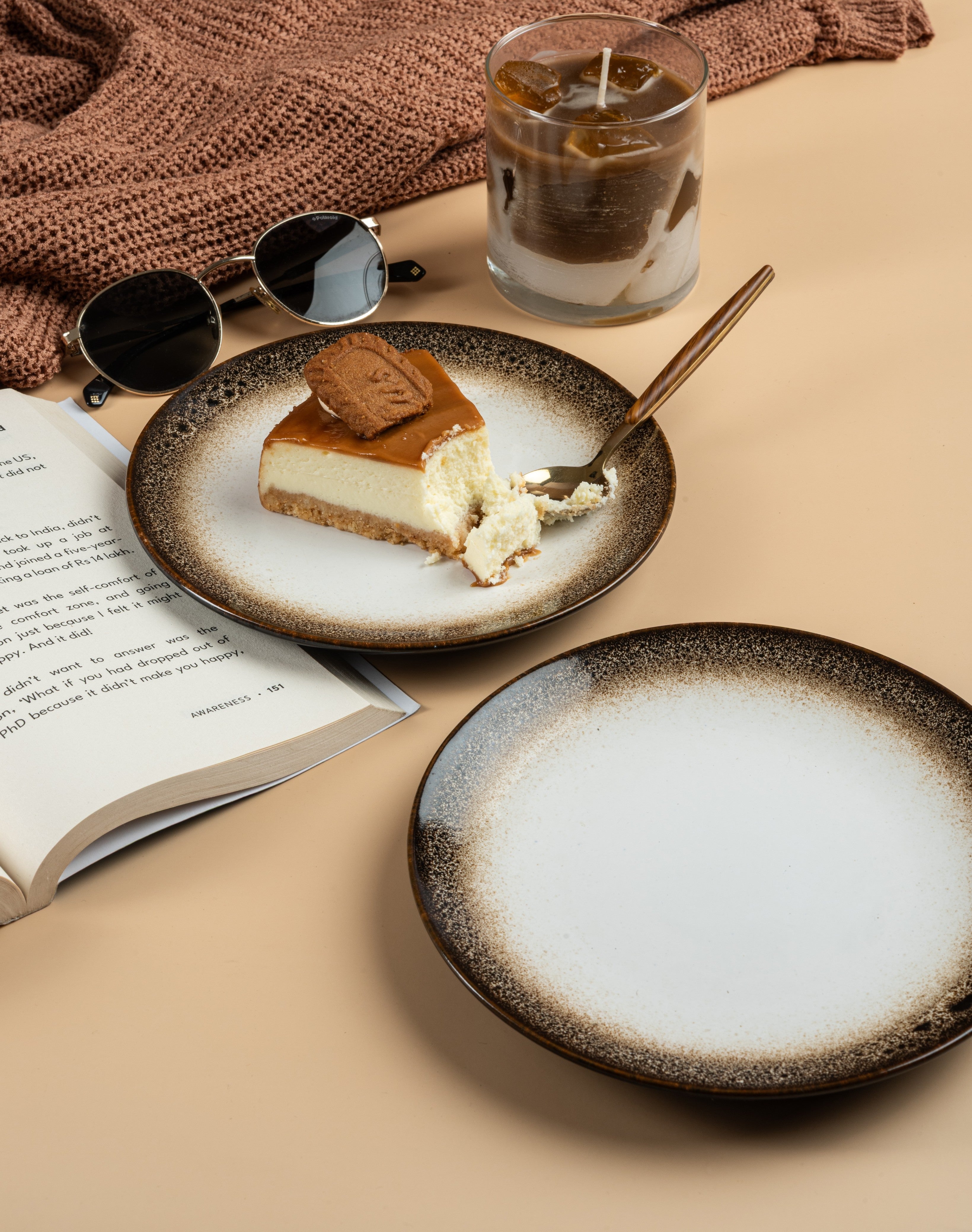 Mocha Cloud Side Plate