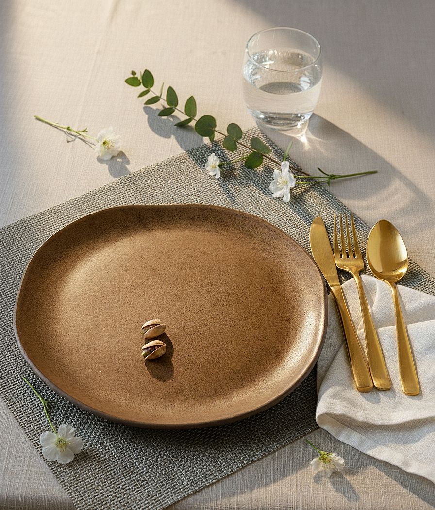 Sculptural Contour Plate