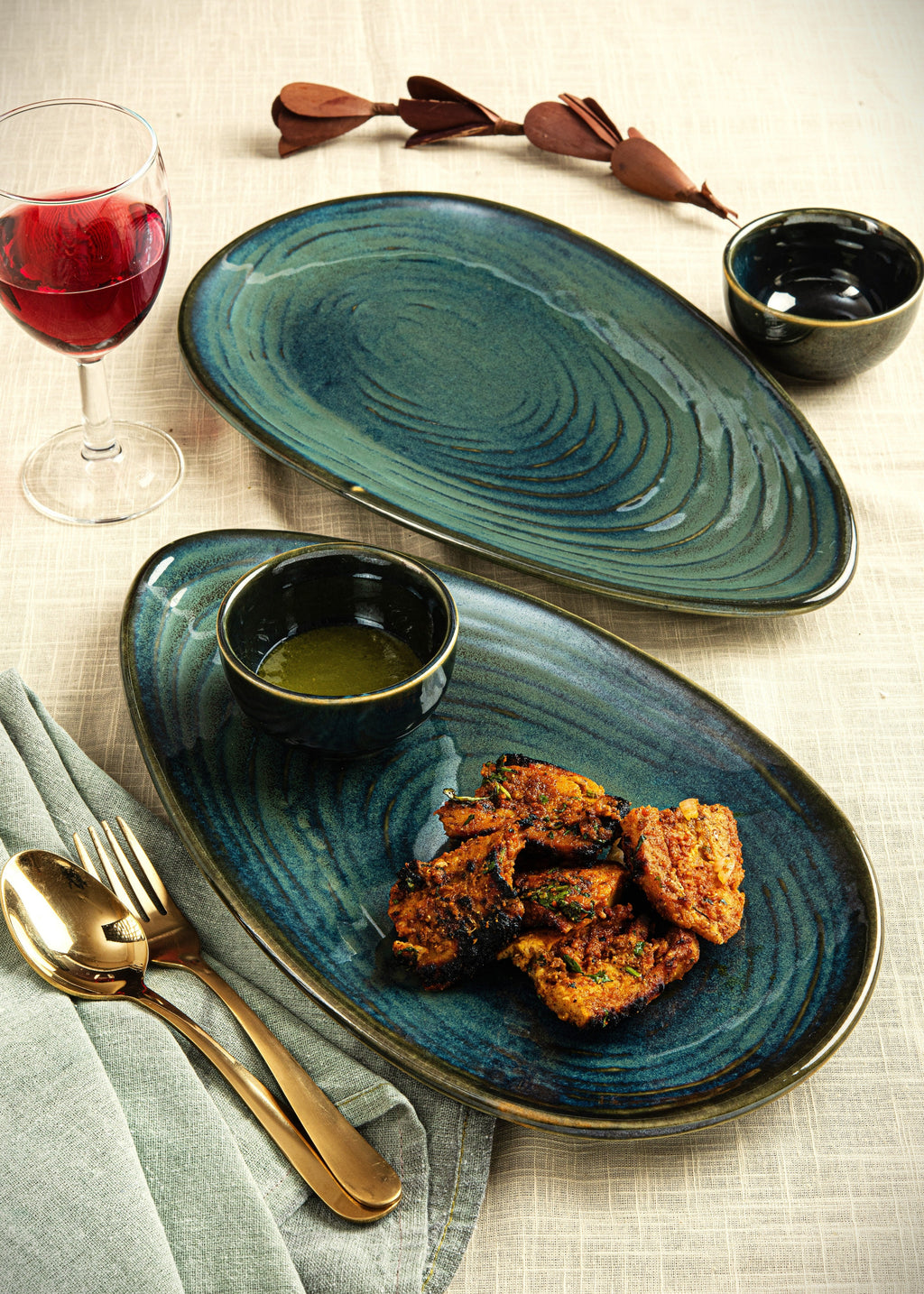 Tidal Ripple Platter